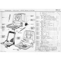 504 armrest - seat belts - seat