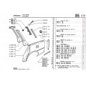 505 lateral de la carrocería - alerón trasero