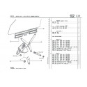 505 Glas - elektrische Fensterheber - Fensterkurbel 