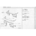 604 armatura - parafango anteriore di linea - tenda - Grembiule