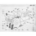 204-304 Faisceau - Fusible - Cosse électrique - Interrupteur - Relais