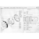 504 Brake Drum - Brake Shoes - Spring