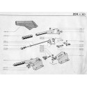 204-304 Brake cable - handbrake