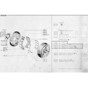 104 Brake Drum - Brake Shoes - Spring