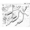 404 Saloon exhaust, from 10/1965
