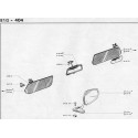 504 Rearview Mirror - Sun Visor