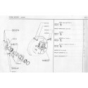 504 504 del freno trasero - disco - astillas - pinza de freno