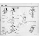 204-304 Pompe à carburant - Durite