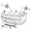 806 paraurti anteriore e posteriore