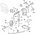 806 Poignée - Serrure - Gâche - Arrêt de porte