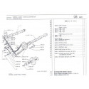 505 distribution, V6 injection ZN3J 6-cylinder petrol engine