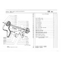 305 Distribution moteur essence carburateur et injection 1L6-1L9 XU