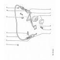 107-C1 Pédale - Câble Accélérateur - Câble Stater