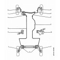 4007-Ccrosser tubo freno