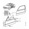 308 Porte avant - Porte arrière - Bas de caisse