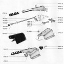 CX Brake cable - handbrake